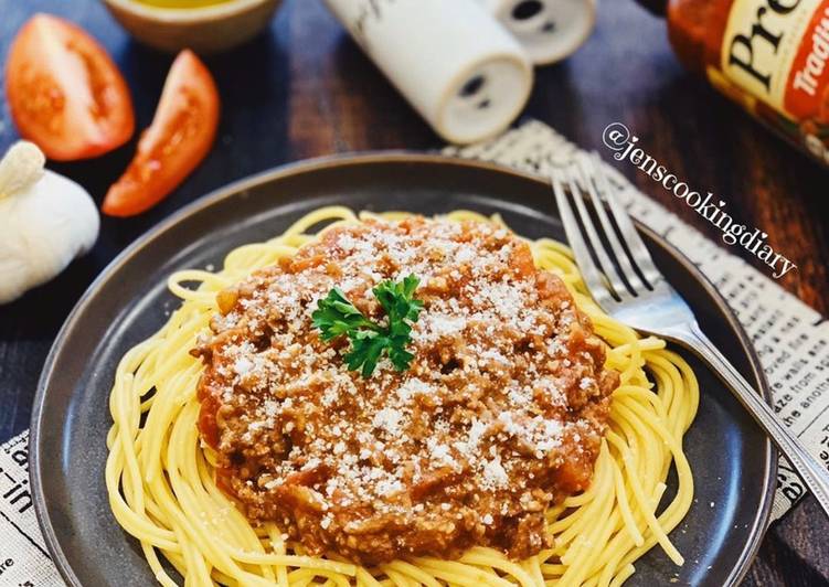 Recipe of Quick Easy Spaghetti Bolognese