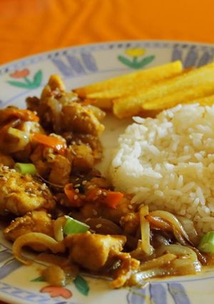 Una foto de Pollo del coronel