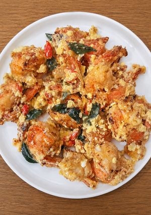 Foto resep Udang Telur Asin
