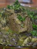Qormeh sabzi (guiso Irani)