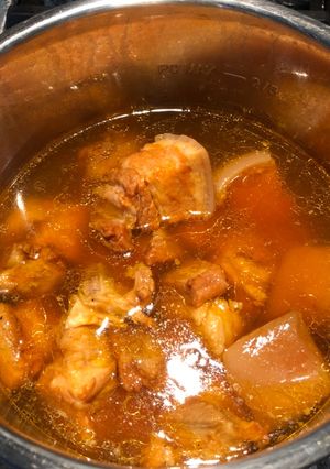Hình của món Thịt kho tàu-Instant Pot.