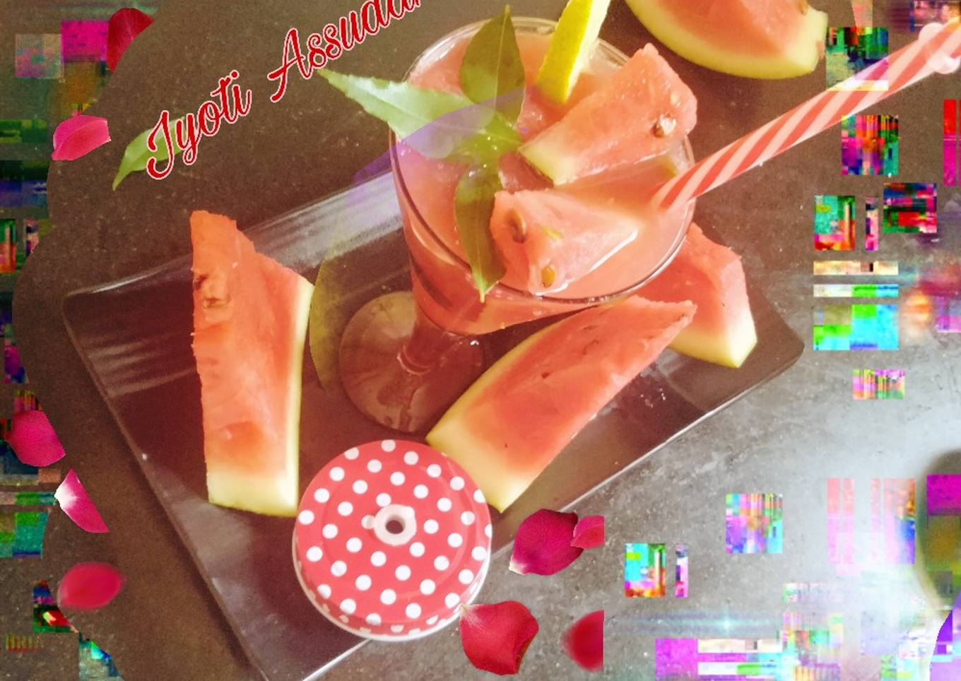 Watermelon mojito