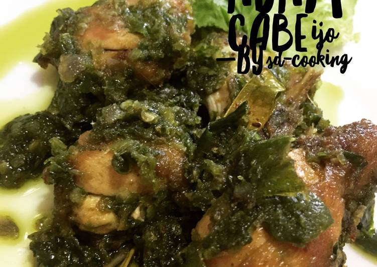  Resep  Ayam  Cabe  Ijo  By SD Cooking oleh Sabrina Dariesa 