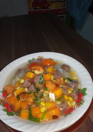 Foto resep Sop Daging Sapi Bihun simpel