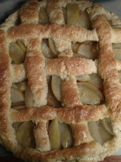 Una foto de Kuchen manzana