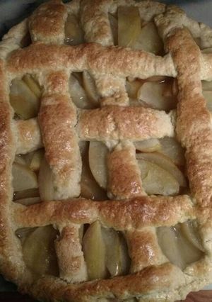 Una foto de Kuchen manzana