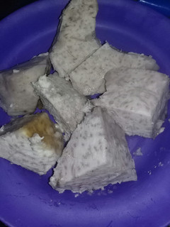 A picture of Boiled nduma.