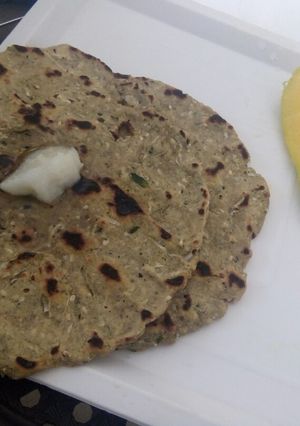 A picture of Multi grains Thalipeeth.