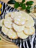 🫚🍋🥥 Galletitas craqueladas de jengibre, limón y coco 🥥🍋🫚