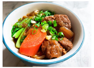 紅燒牛肉麵 的食譜成品照片