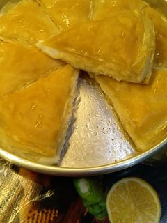 صورة لوصفة جلاش بالقشطة 😋❤️🌙✨