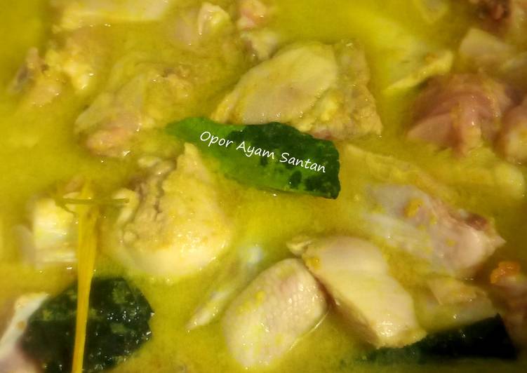 Resep @GURIH Opor Ayam Santan Gurih masakan sehari hari