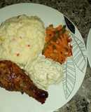 African Samp & Chicken