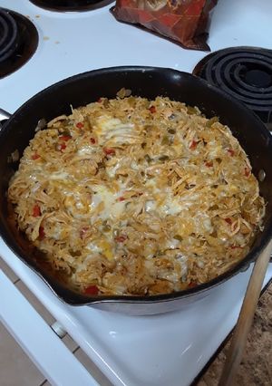 A picture of Chicken Fajita Rice.