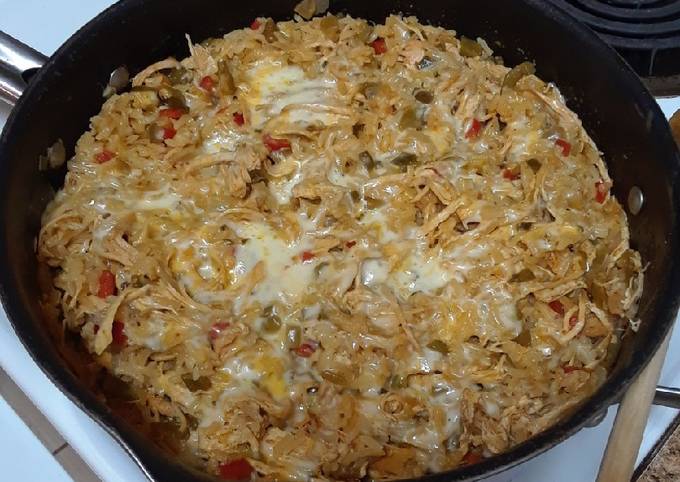 Simple Way to Make Ultimate Chicken Fajita Rice for Breakfast Food
