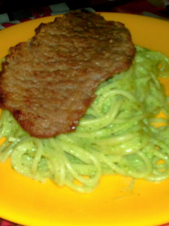 Una foto de Tallarines Verdes