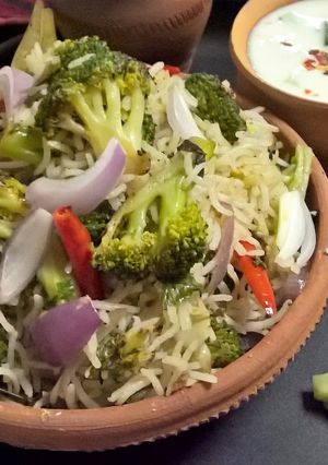 A picture of Ramadan Special - Broccoli Fried Rice.