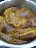 Resepi Ala Asam pedas Ayam+terung express Cara saya