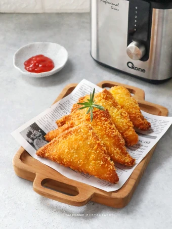 Langkah Gampang Membuat Resep Roti Goreng Ayam Kecap yang  Bikin Ketagihan Anti Ribet, Lezat