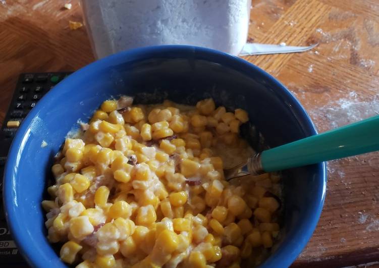 Slow cooker cream corn