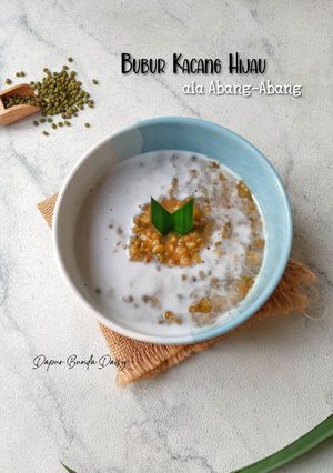 Foto resep Bubur Kacang Hijau Kental ala Abang-Abang