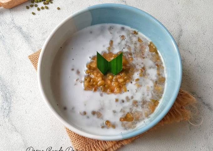 Resep Bubur Kacang Hijau Kental Ala Abang Abang Oleh Dapur Bunda Daisy