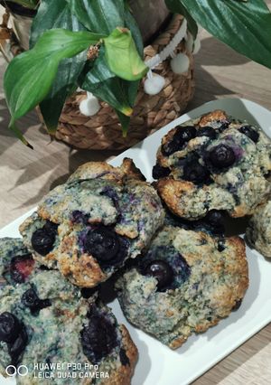 Une photo de Scones aux Blueberries