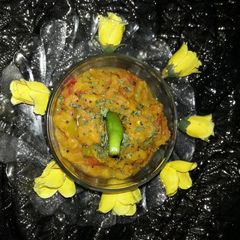 A picture of Pumpkin ki subji.