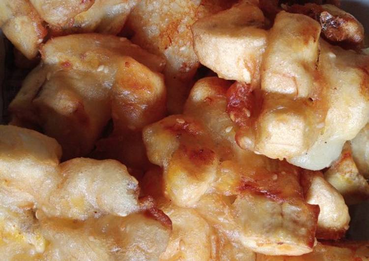 Pisang goreng wijen ala wana