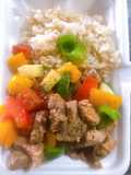 Eat Clean Brown Rice with Shaking Beef (Bò Lúc Lắc)