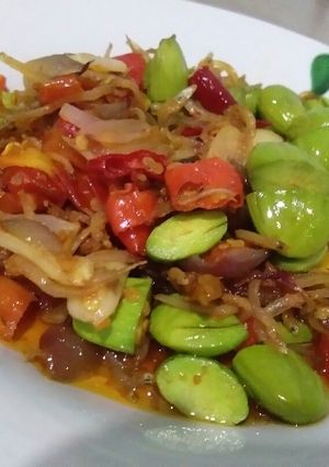 Foto resep Sambel teri pete