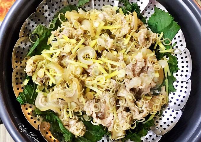 Cách Làm Món Bê Hấp Sả Lá Tía Tô của Hoàng Oanh - Cookpad