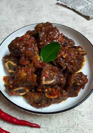 Foto resep Iga Pedas Manis