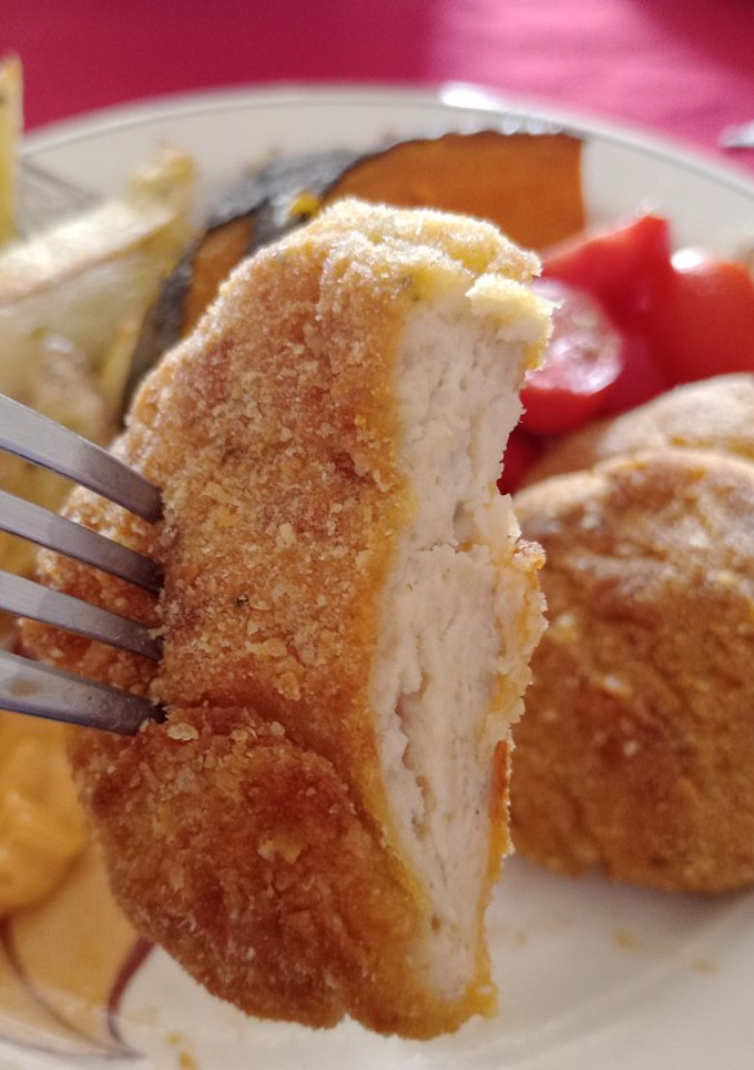 Una foto de Nuggets de pollo🍗😋 al horno
