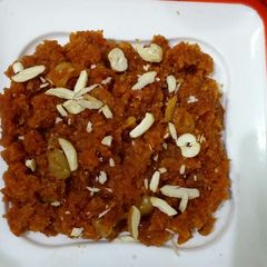 A picture of Gajar ka halwa.