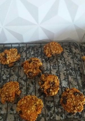 Una foto de Galletitas de zanahorias y avena