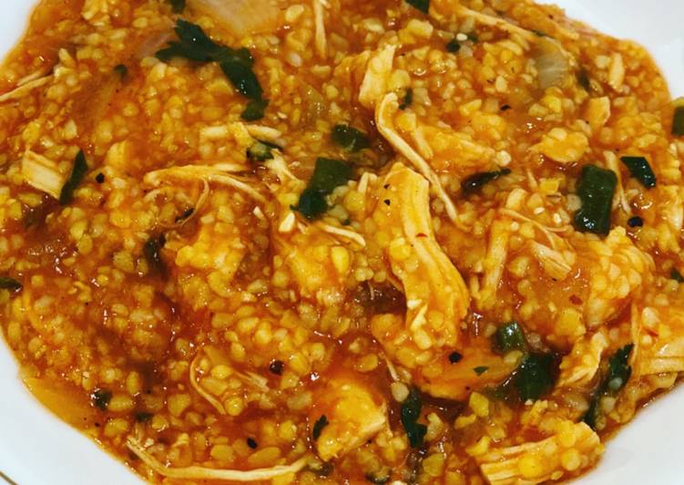 Canjiquinha com frango - Tudogosreceitas