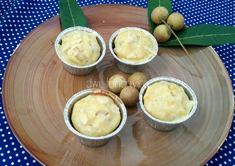 Cara Gampang Menyiapkan Muffin kukus kelengkeng Anti Gagal