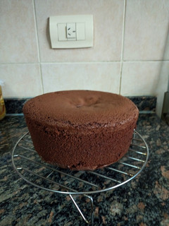 Una foto de Bizcochuelo para torta de chocolate con harina de almendras 🎂!!!!