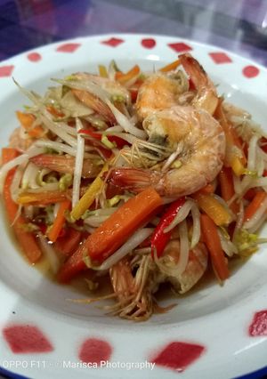 Foto resep Tumis Udang wortel & Toge