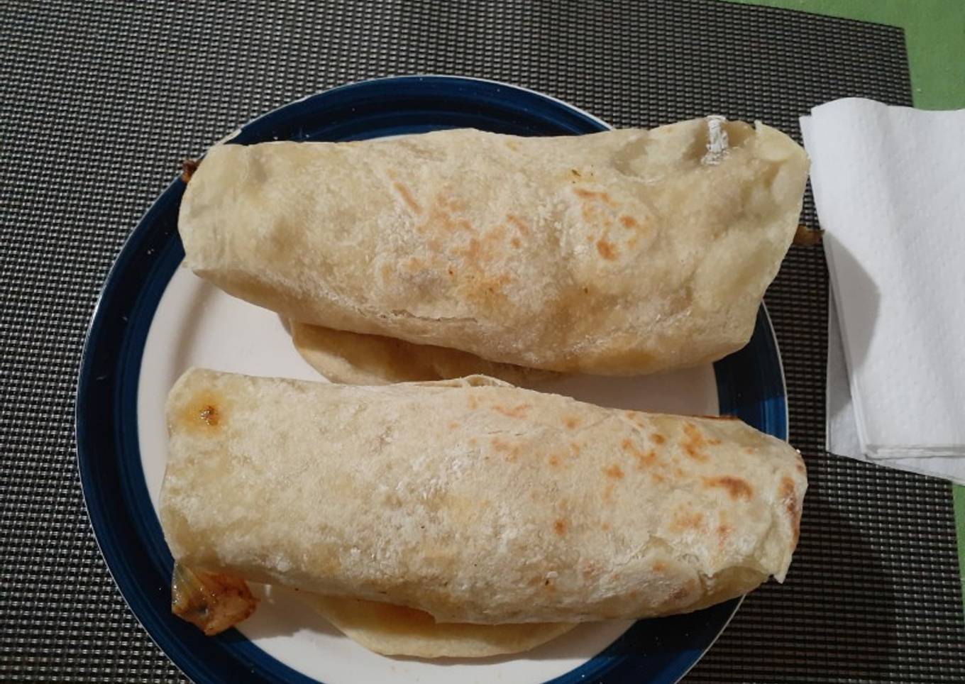 Shawarmas de Carne Picada (pan de pita)