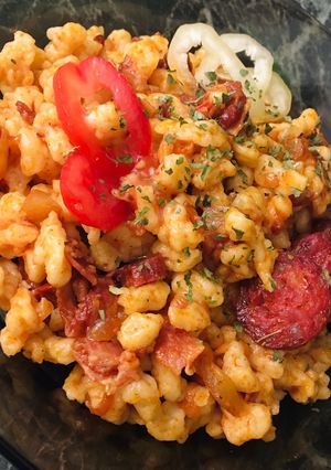 Magyaros nokedli recept fotója