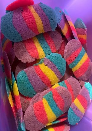 Foto resep Lidah Kucing Pelangi