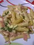 Tortiglioni en horno milagro (cazuela horno)