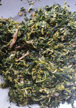 Foto resep Oseng2 daun pepaya campur