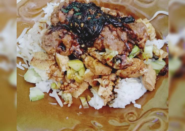 Cara Menyiapkan Nasi Lengko khas Cirebon Bikin Ngiler