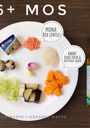 Foto resep MPASI 6m (6 bulan) Menu 4 bintang
