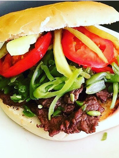 Una foto de Sándwich chacarero
