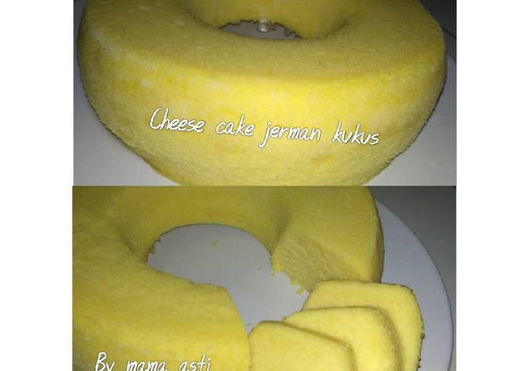 Bolu kukus keju jerman