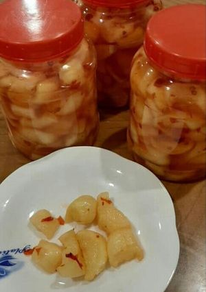 Resep Liang Pan Pai Lopo(asinan Lobak) oleh Yuyun Manis - Cookpad